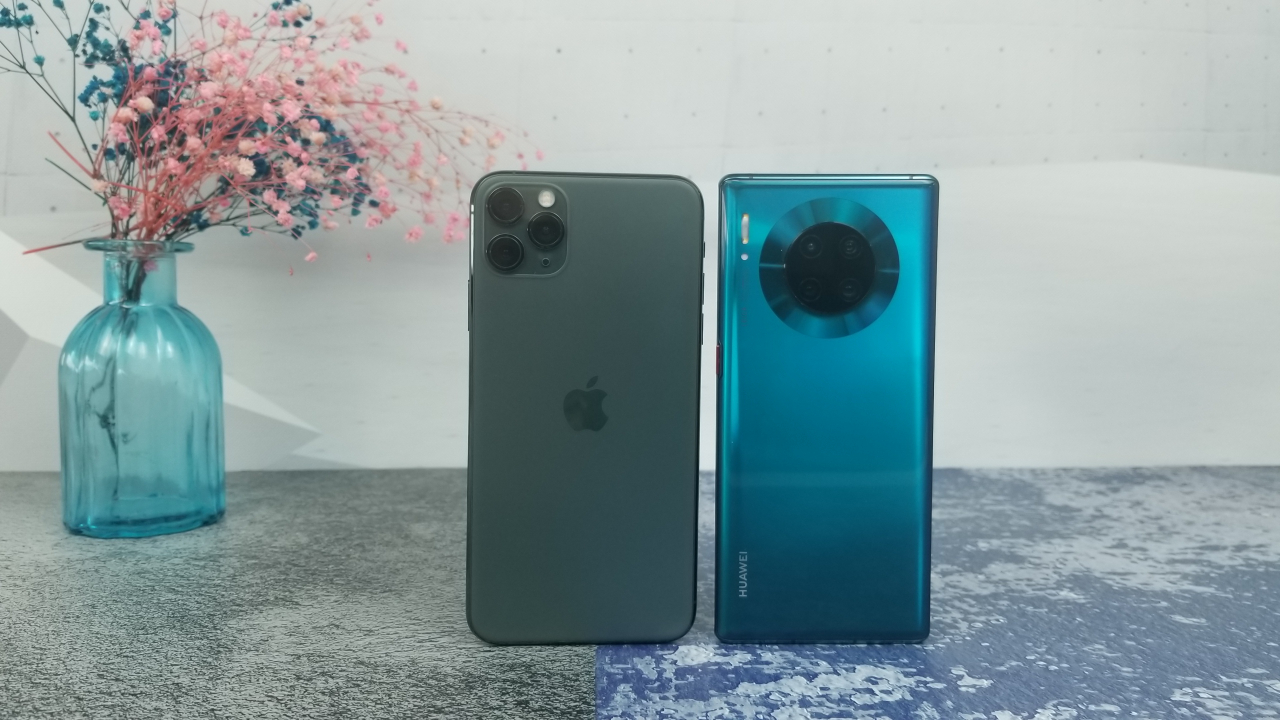 华为Mate30P对比iPhone11PM,谁才是年度机皇?